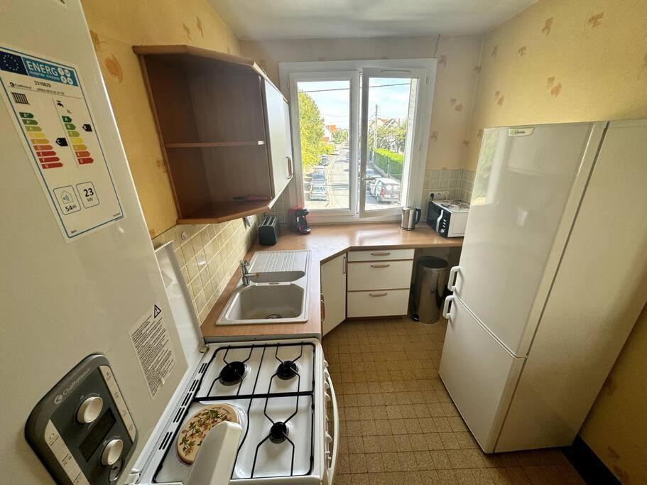 Appartement Proche De L'Hyper-Centre Avec Garage 凯恩 外观 照片