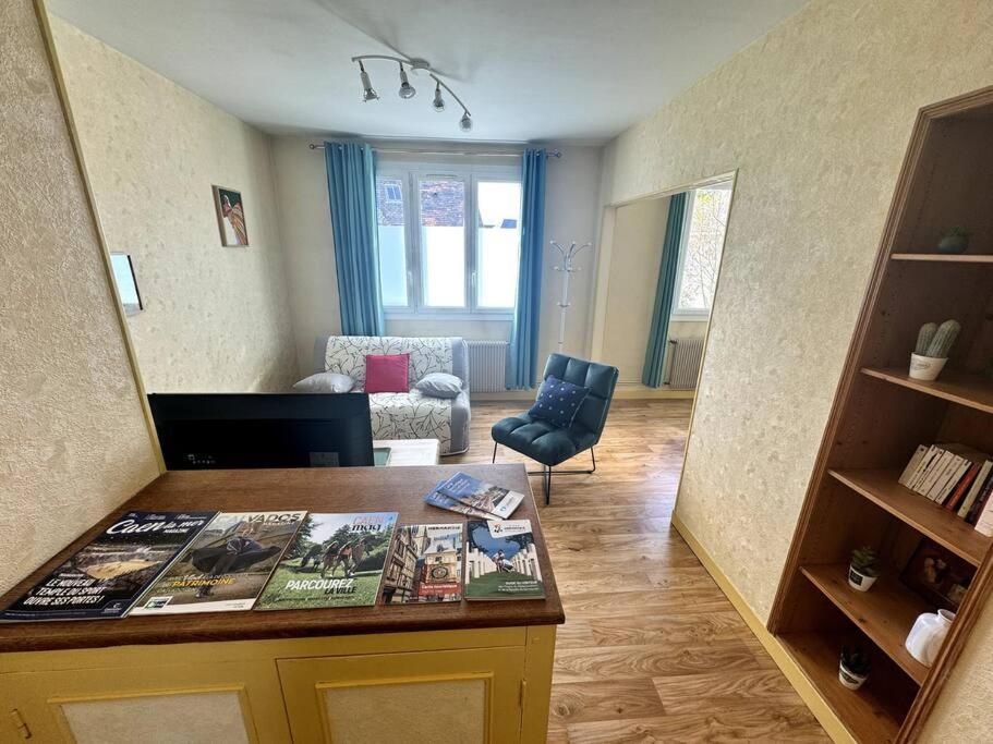 Appartement Proche De L'Hyper-Centre Avec Garage 凯恩 外观 照片